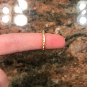 **BRAND NEW SIZE 6 MADEWELL GOLD BAND**